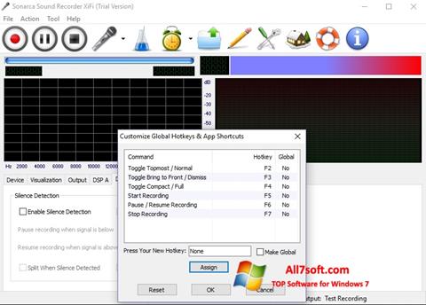 لقطة شاشة Absolute Sound Recorder لنظام التشغيل Windows 7