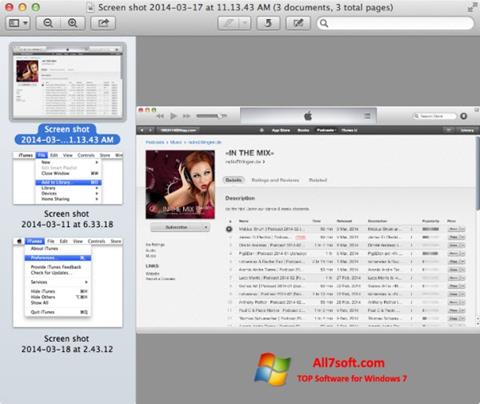 لقطة شاشة PDF Combine لنظام التشغيل Windows 7