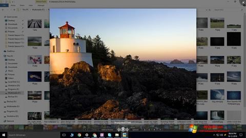 لقطة شاشة Picasa Photo Viewer لنظام التشغيل Windows 7