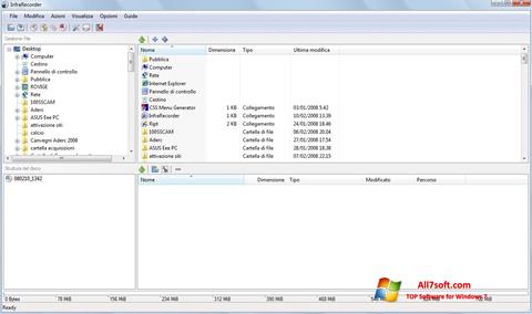 لقطة شاشة InfraRecorder لنظام التشغيل Windows 7