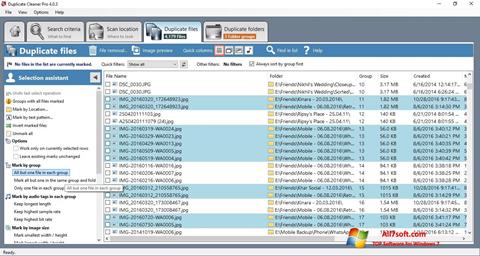 لقطة شاشة Duplicate Cleaner لنظام التشغيل Windows 7