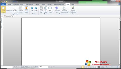 لقطة شاشة Expert PDF Editor لنظام التشغيل Windows 7