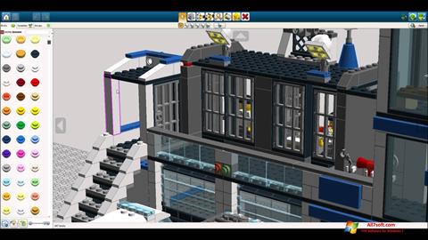 لقطة شاشة LEGO Digital Designer لنظام التشغيل Windows 7