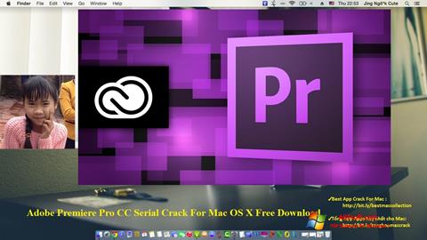 لقطة شاشة Adobe Premiere Pro CC لنظام التشغيل Windows 7