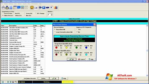 لقطة شاشة ScanTool لنظام التشغيل Windows 7