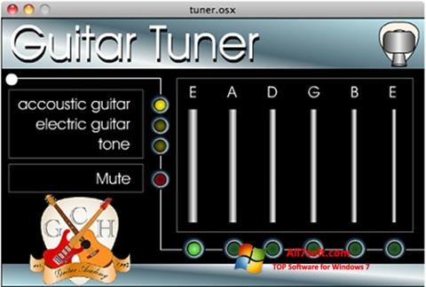 لقطة شاشة Guitar Tuner لنظام التشغيل Windows 7