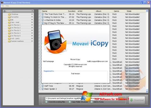 لقطة شاشة iCopy لنظام التشغيل Windows 7