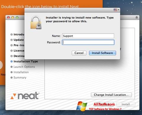 لقطة شاشة Neat Image لنظام التشغيل Windows 7