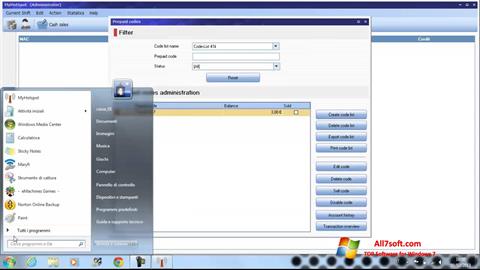 لقطة شاشة MyHotspot لنظام التشغيل Windows 7