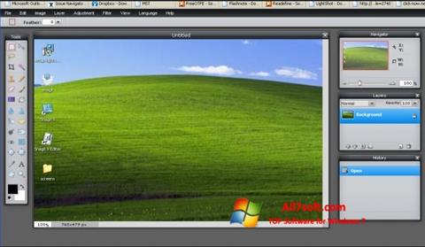 لقطة شاشة LightShot لنظام التشغيل Windows 7